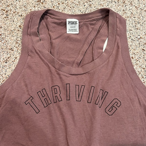 PINK Victorias Secret Mauve Thriving Tank - Picture 1 of 4